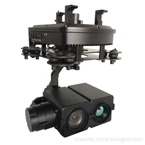 75minutes Hexacopter with 4K 60X Zoom Camera Payload for Surveillance